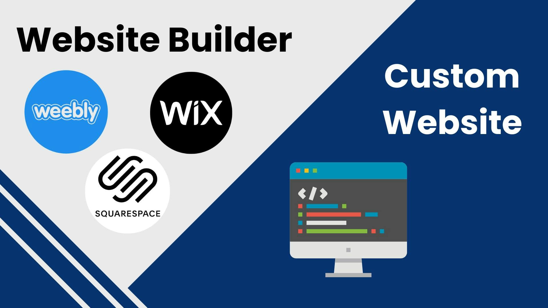 Website Builder vs Custom Website